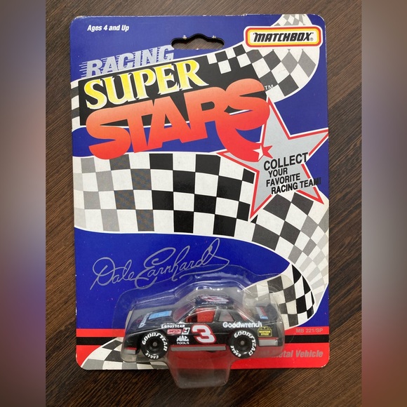 MATCHBOX | Toys | Dale Earnhardt 3 Matchbox Racing Super Stars Diecast ...